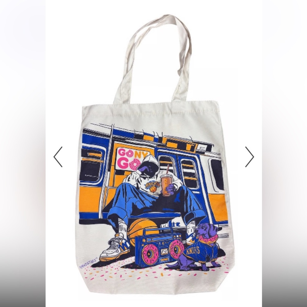 Knicks & Dunkin limited edition tote